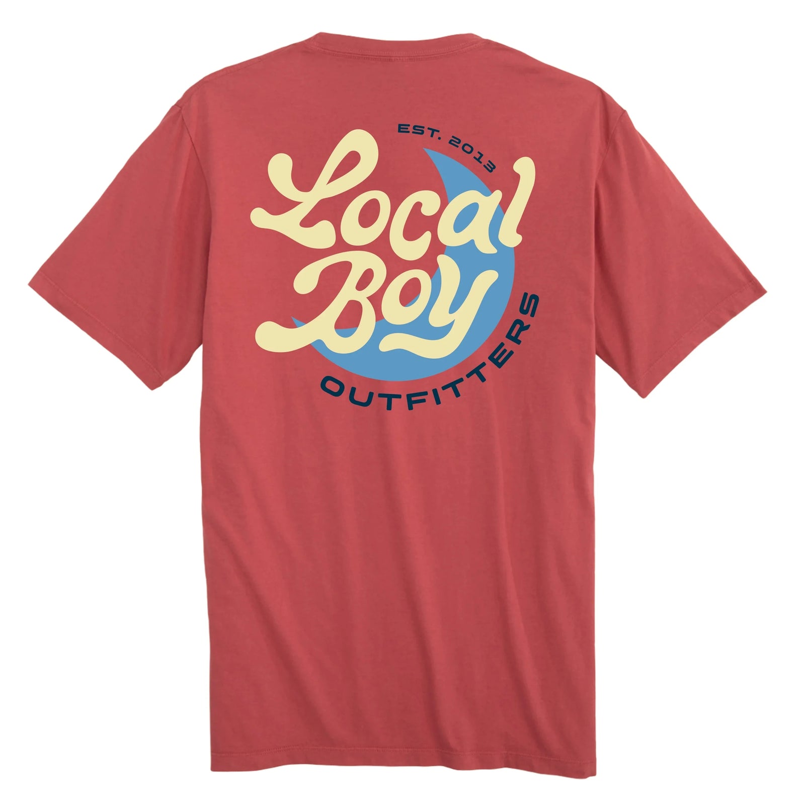 LOCAL BOY OUTFITTERS 9-Men's Knit Shirts Local Boy Men's Groovy Moon SS Tee