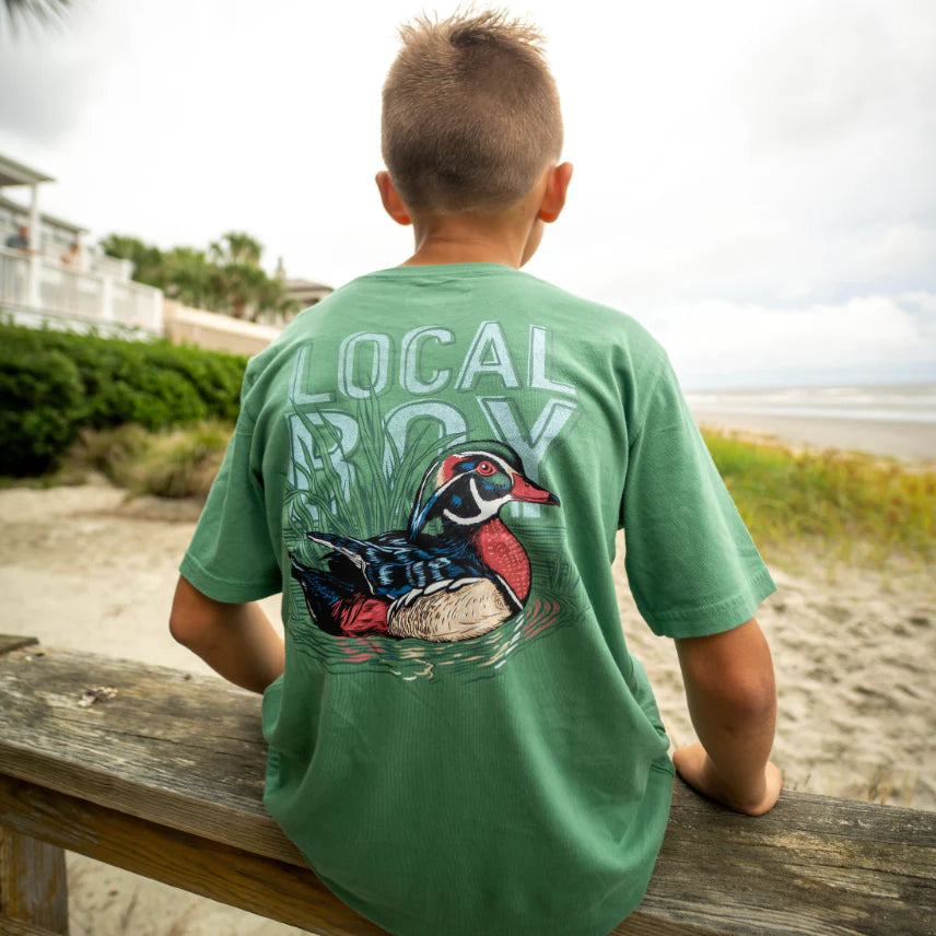 LOCAL BOY OUTFITTERS Kid's Tees Local Boy Youth Wood Duck T-Shirt