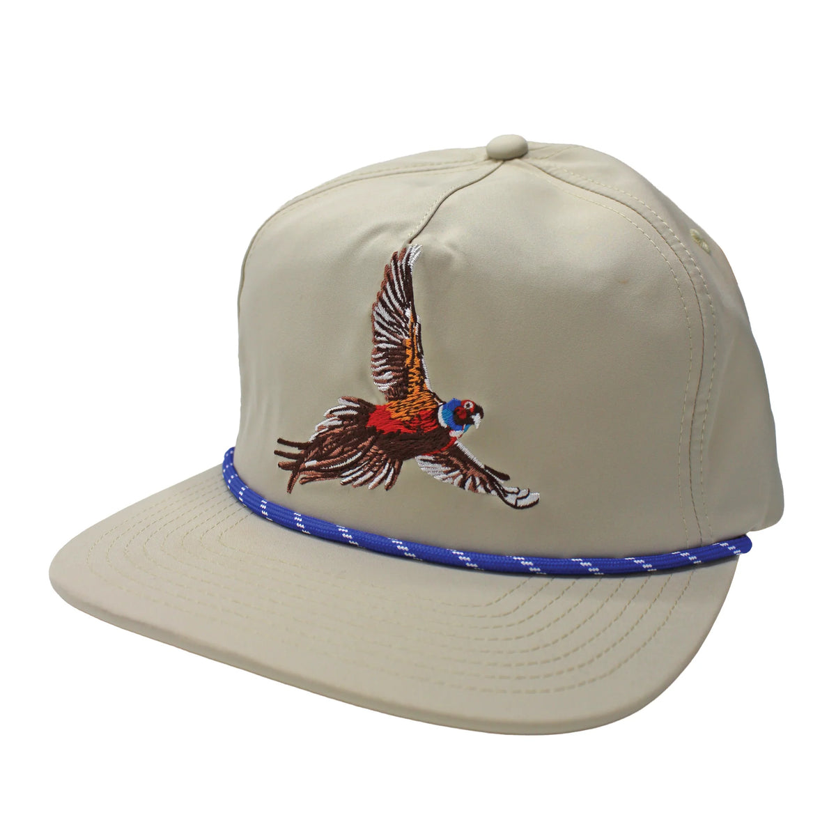 LOCAL BOY OUTFITTERS Men's Hats LIGHT KHAKI Local Boy Men's Bright Pheasant Low Profile Rope Hat L3000813LKH
