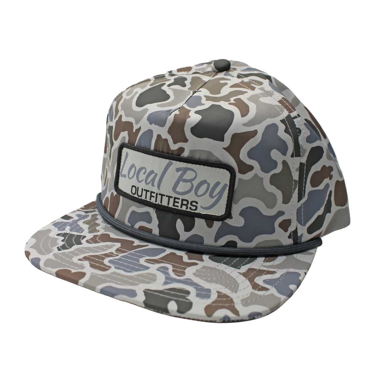 LOCAL BOY OUTFITTERS Men's Hats LOCALFLAGE Local Boy Men's Local Insignia Low Profile Rope Hat L3000347LCF