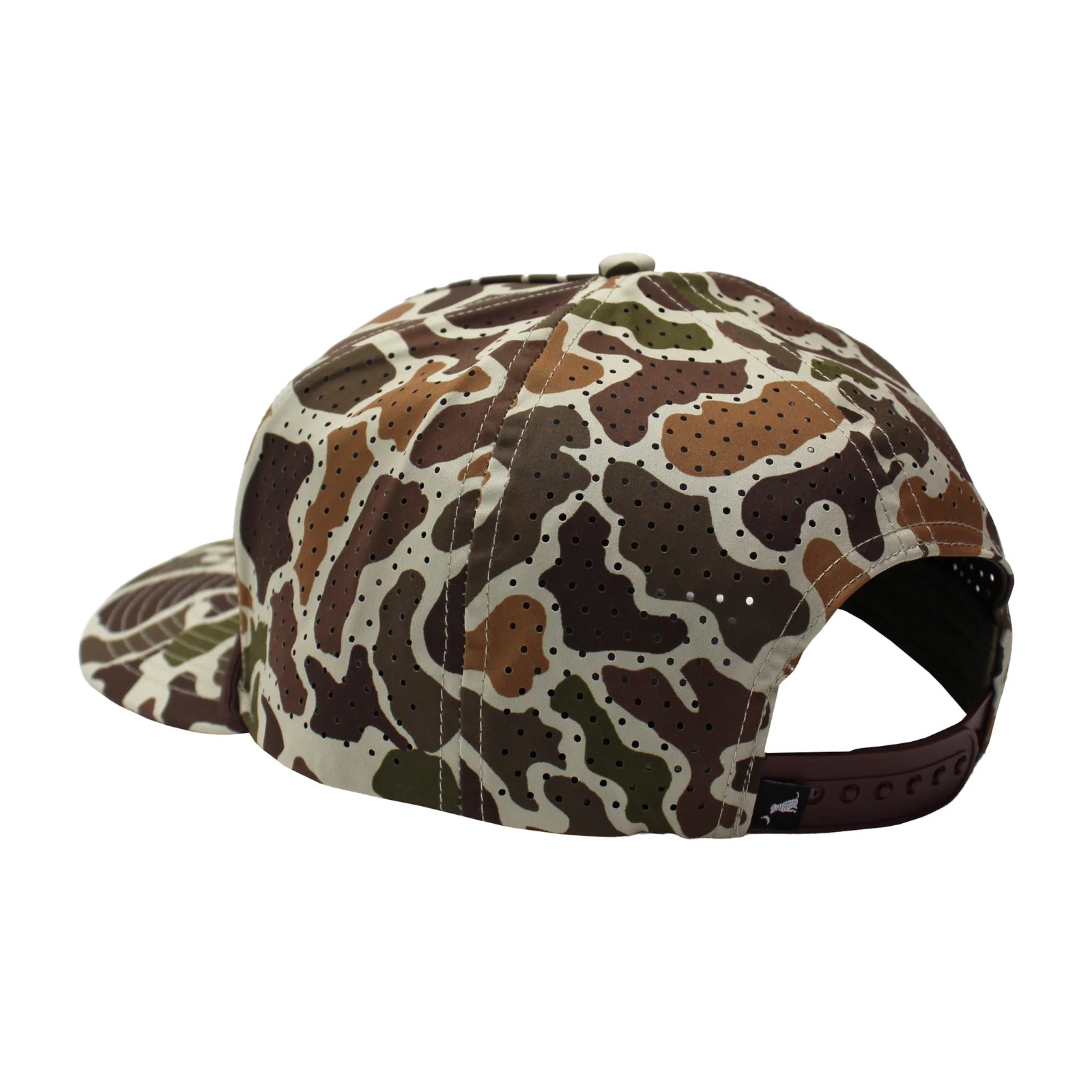 LOCAL BOY OUTFITTERS Men's Hats LOCALFLAGE VINTAGE Local Boy Leather Crest Perforated Rope Hat L3000447LCV