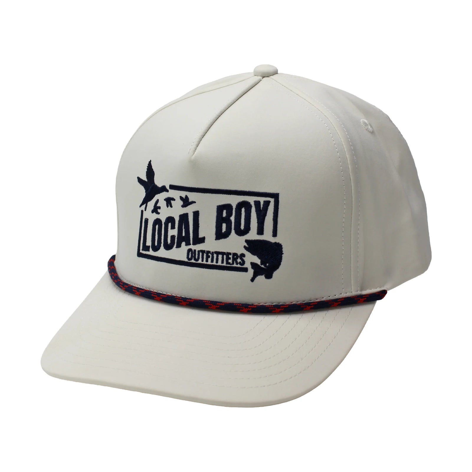 LOCAL BOY OUTFITTERS Men's Hats STONE Local Boy Cast & Blast 2.0 High Crown Rope Hat L3000442STO