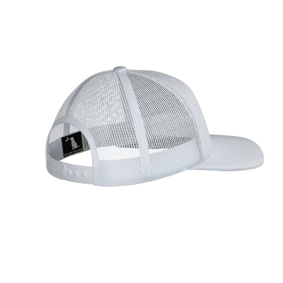 LOCAL BOY OUTFITTERS Men's Hats WHITE / OS Local Boy Men's Woven Patch Trucker Hat || David's Clothing L3000013WHT