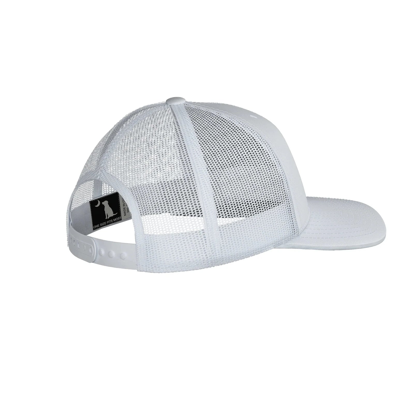 LOCAL BOY OUTFITTERS Men's Hats WHITE / OS Local Boy Men's Woven Patch Trucker Hat || David's Clothing L3000013WHT