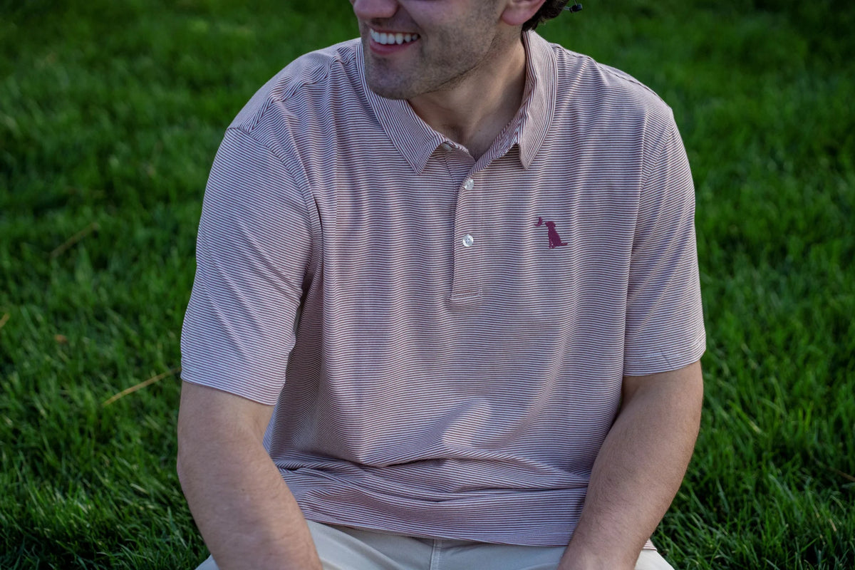 LOCAL BOY OUTFITTERS Men's Polo Local Boy Men's Driftwood Polo