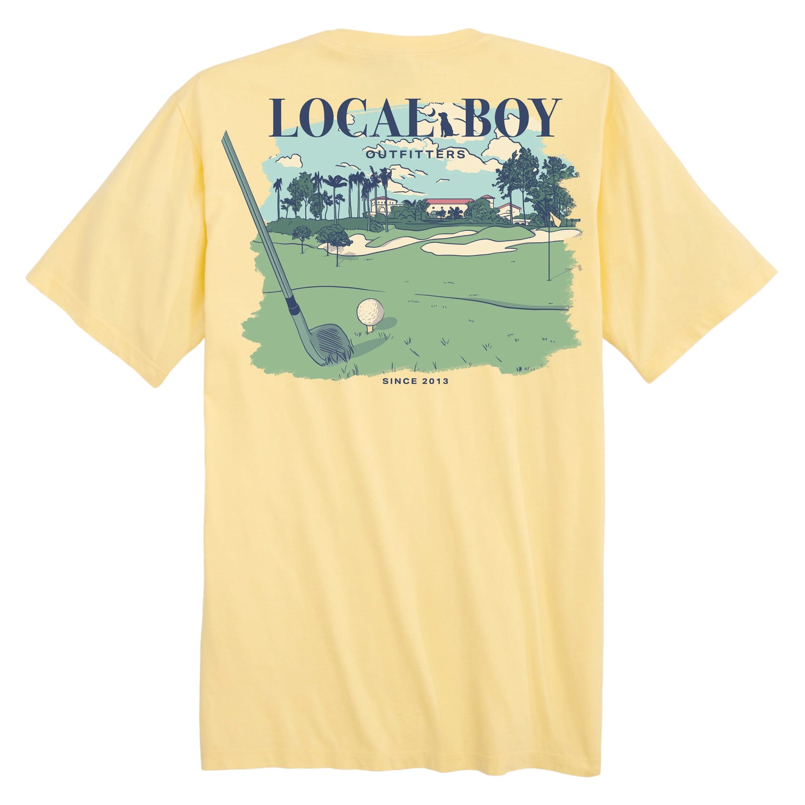 LOCAL BOY OUTFITTERS Men's Tees Local Boy Men's 18th Hole T-Shirt