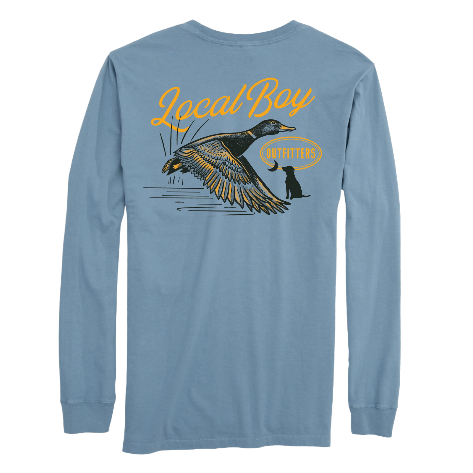 LOCAL BOY OUTFITTERS Men's Tees Local Boy Men's Moonlit Mallard Long Sleeve T-Shirt