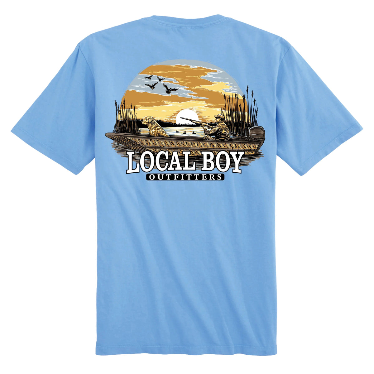 LOCAL BOY OUTFITTERS Men's Tees Local Boy Men's Sunset Hunt SS Tee