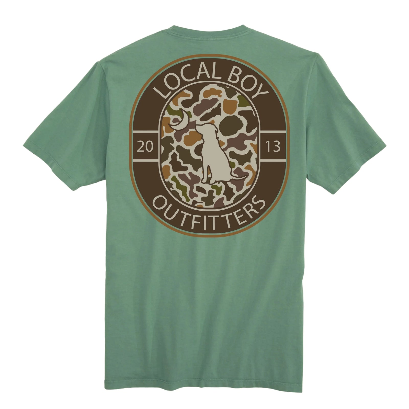LOCAL BOY OUTFITTERS Men's Tees Local Boy Men's Vintage Crest SS Tee