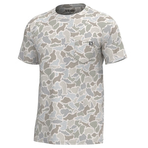 LOCAL BOY OUTFITTERS Men's Tees SALTWATER CAMO / S Local Boy Mens' S/S Heather-Blend Crew L1400082SWC