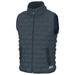 LOCAL BOY OUTFITTERS Mens Jackets SLATE / S Local Boy Men's Brick Quilted Vest L1300042SLT