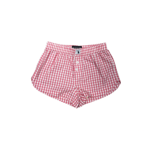 LOCAL GIRL 28-Women's Activewea WATERMEL / XS Local Girl Gingham Boxer Short L5160005SS26