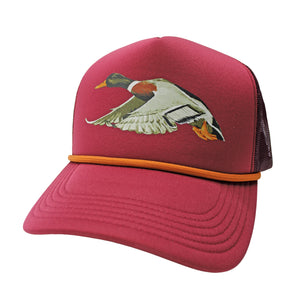 LOCAL GIRL Women's Hat BERRY / - Local Girl Flying Fowl Foam Trucker Hat L5300076