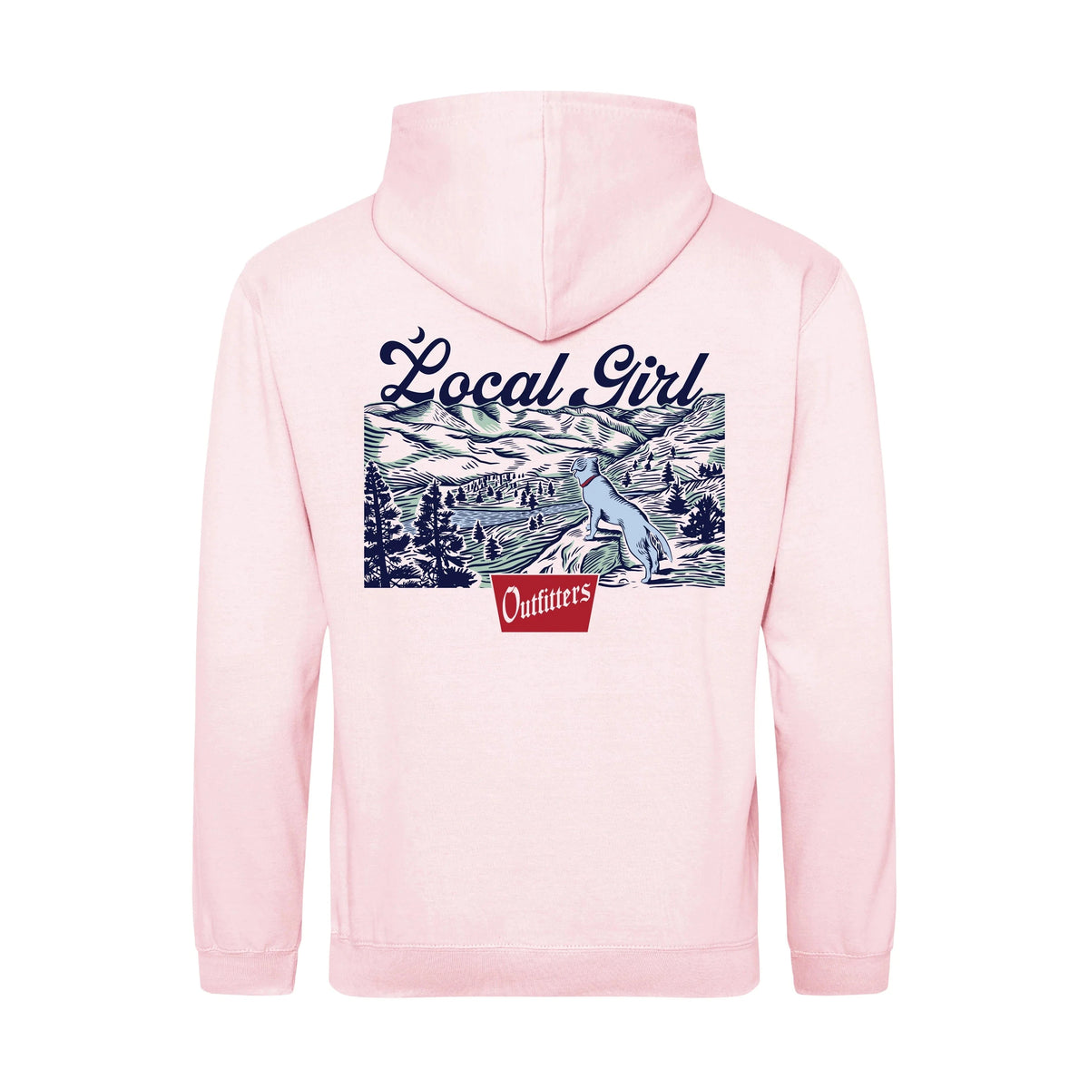 LOCAL GIRL Women's Outerwear Local Girl Brushwood Hoodie - Lookout