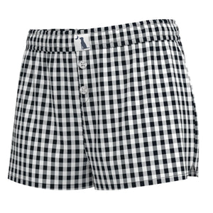 LOCAL GIRL Women's Shorts BLACK / XS Local Girl Boxer Shorts || David's Clothing L5160005B