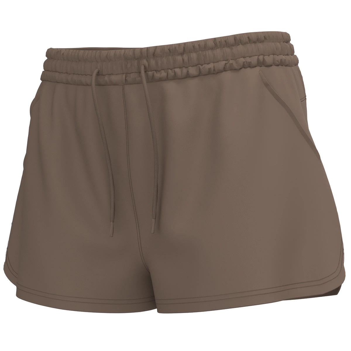 LOCAL GIRL Women's Shorts COCOA / XS Local Girl Velvet Fleece Shorts L5160008