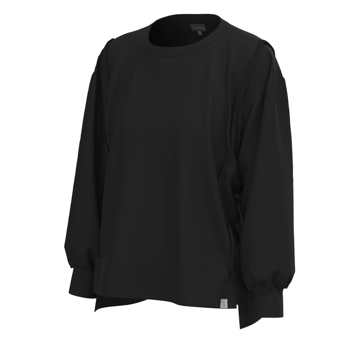 LOCAL GIRL Women's Sweatshirt BLACK / XS Local Girl Daily Crew L5130045