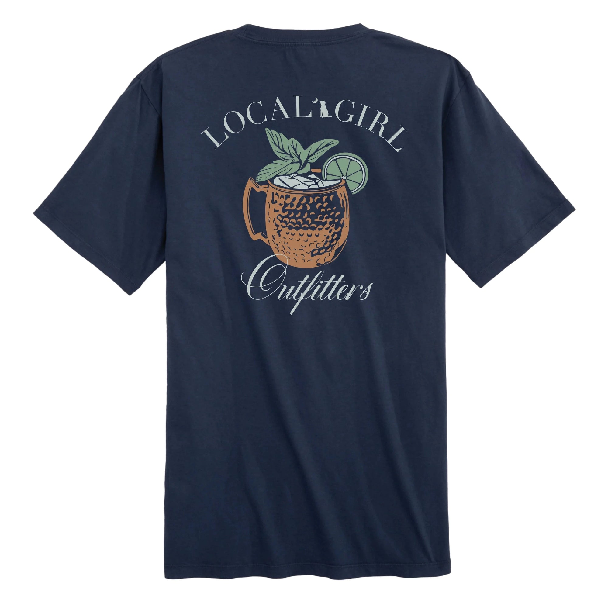 LOCAL GIRL Women's Tee Local Girl LG Mule SS Tee