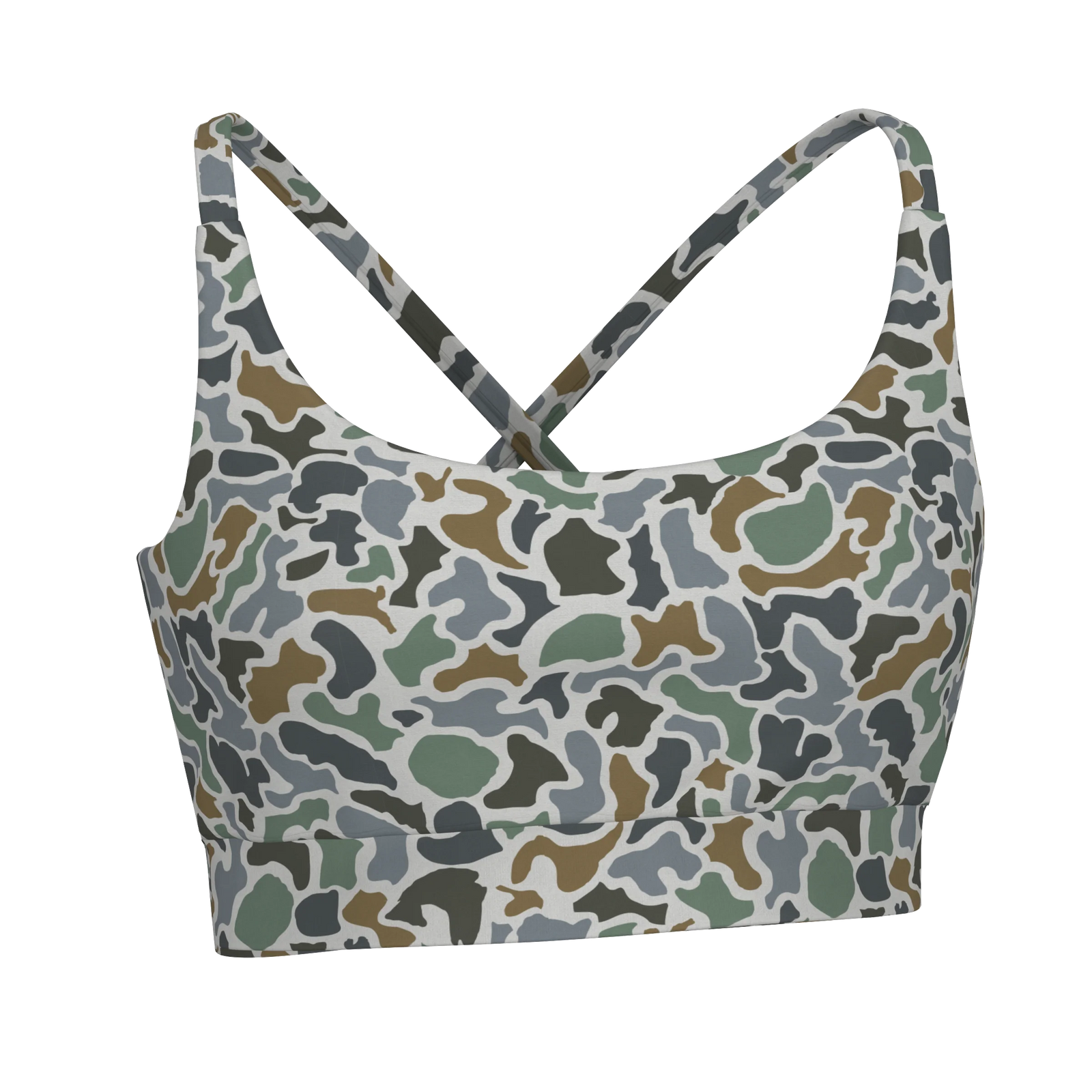 LOCAL GIRL Women's Top LOCALFLAGE  BLUFF / XS Local Girl Sports Bra L5140002NEW