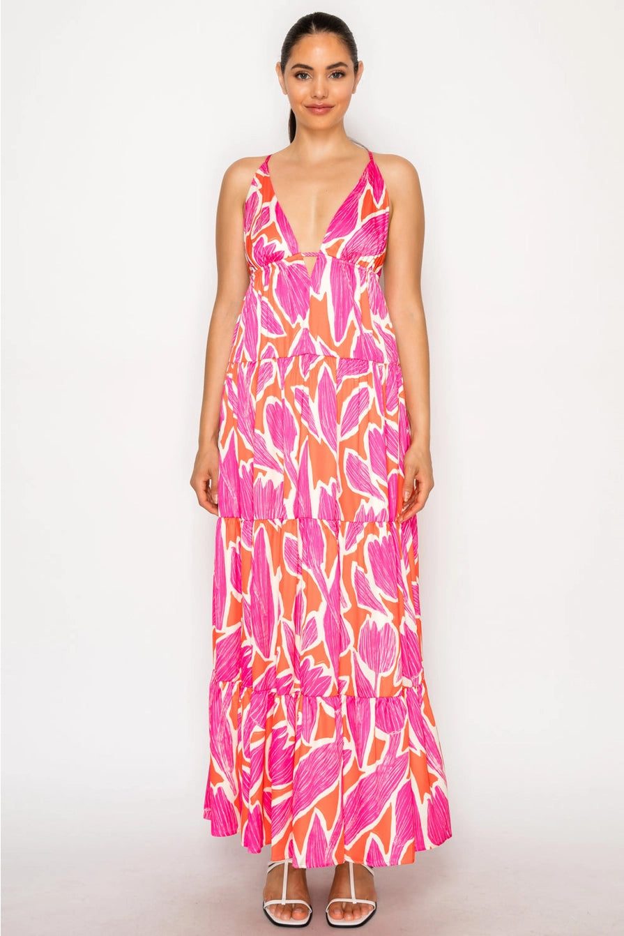 MEET ME IN SANTORINI Women's Dresses Thalia's Tulip Maxi Dress