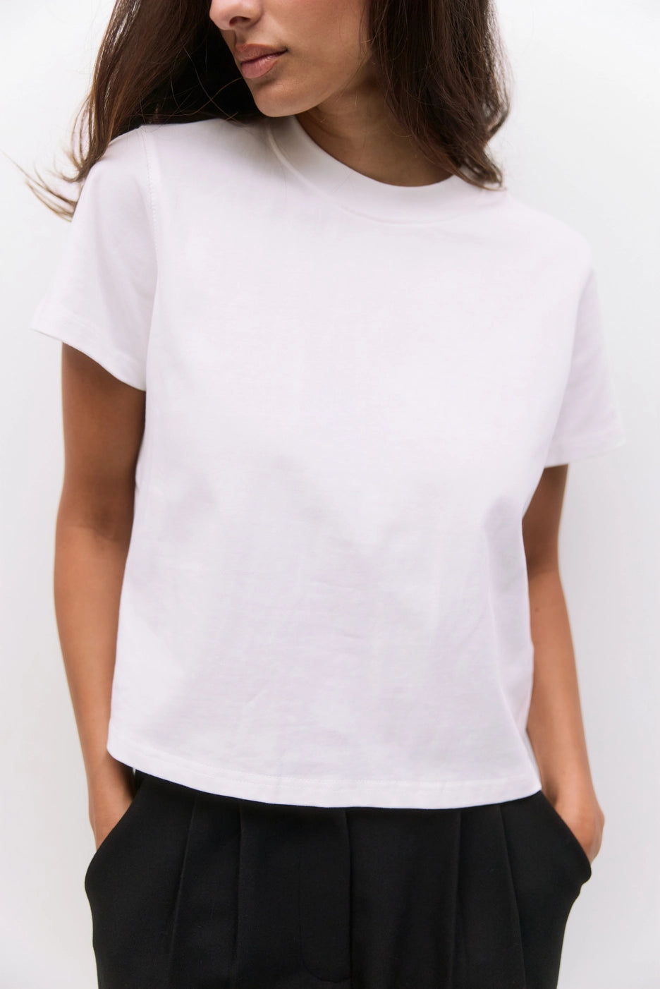 MOD REF CLOTHIN Women's Top TERRACOT / S The Lanie Top | Women's Heavyweight Cotton T-Shirt TM1773