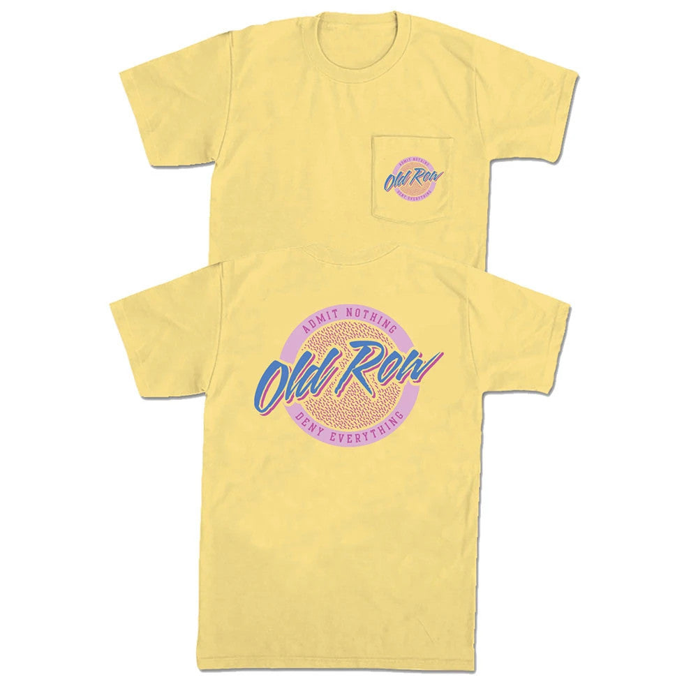 OLD ROW Men's Tees Old Row Circle Logo Pocket Tee