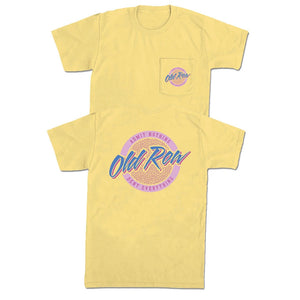 OLD ROW Men's Tees Old Row Circle Logo Pocket Tee