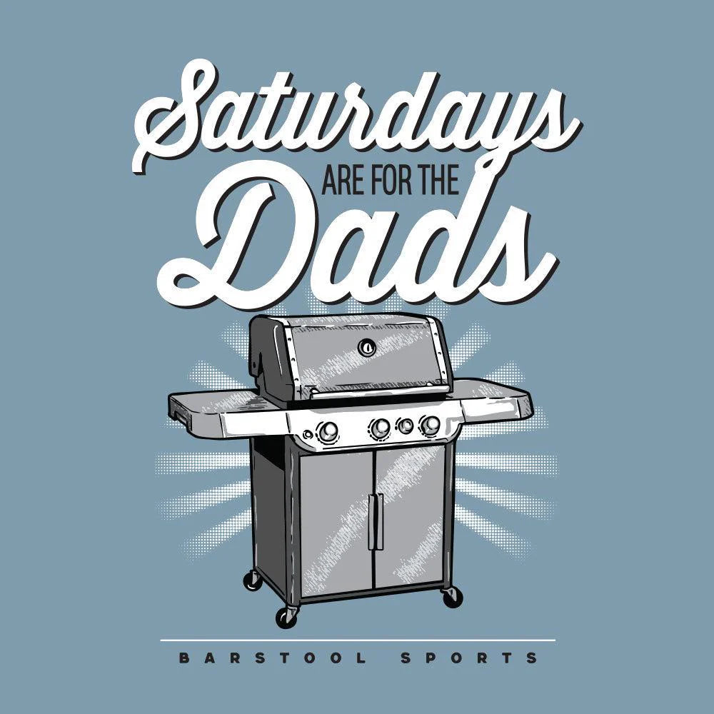 OLD ROW Men's Tees Saturdays Are For The Dads Grill Graphic Pocket Tee