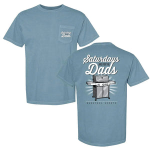 OLD ROW Men's Tees Saturdays Are For The Dads Grill Graphic Pocket Tee