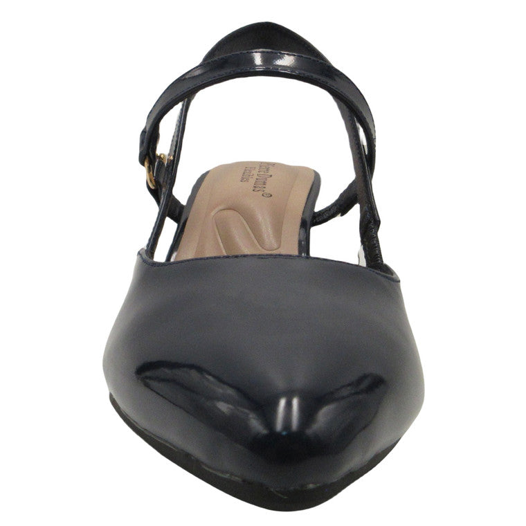 OLEM Women's Shoes Orley-11 Navy Heel