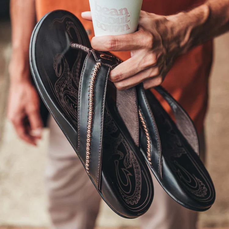 Olukia Men's Leather Sandals Mea Ola || David's Clothing Olukia Men's Leather Sandals Mea Ola || David's Clothing