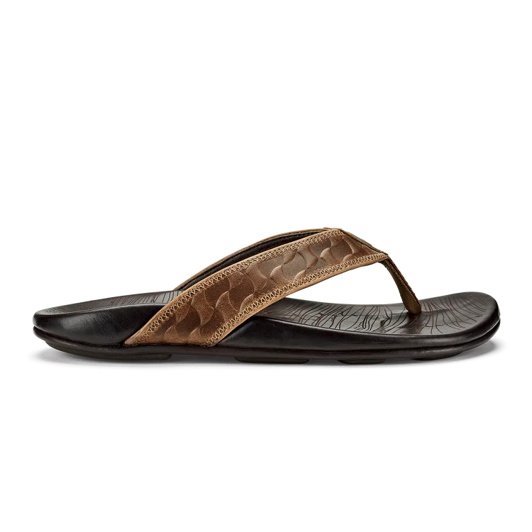 OLUKAI Mens Shoes Olukai Hikianalia Men’s Beach Sandals || David's Clothing