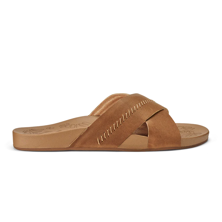 OLUKAI Women's Shoes Olukai Kīpe‘a ‘Olu Women's Slide Sandals || David's Clothing