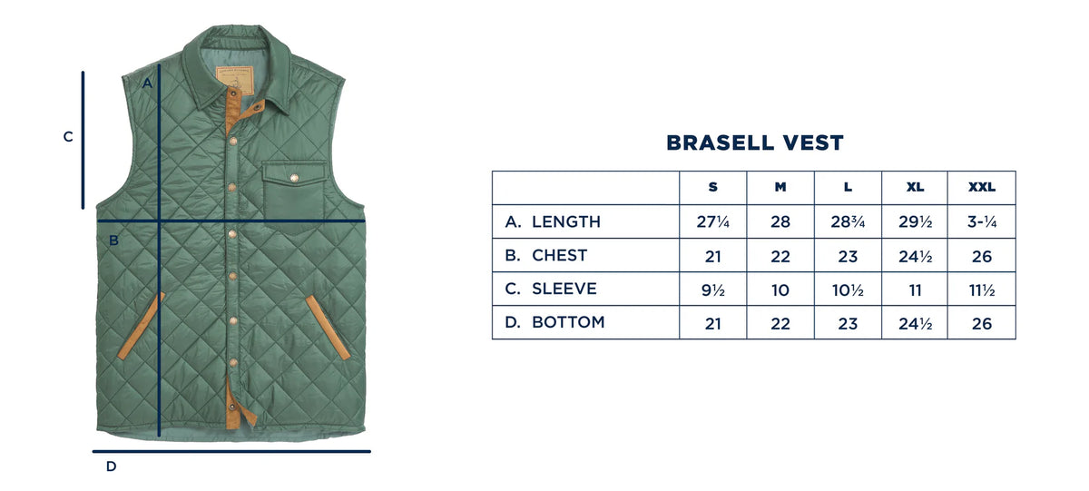 ONWARD RESERVE Men's Outerwear Onward Reserve Braswell Vest - Dark Forest