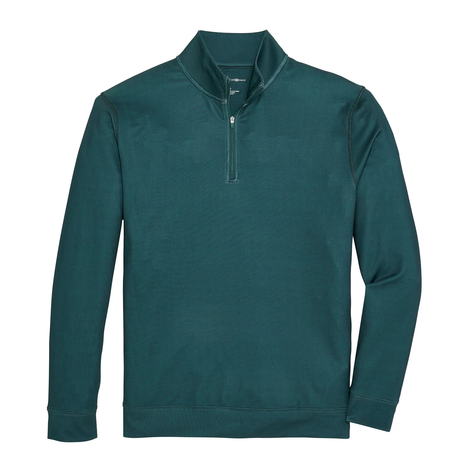 ONWARD RESERVE Men's Pullovers Onward Reserve Cay Printed Performance 1/4 Zip - Mallard Green