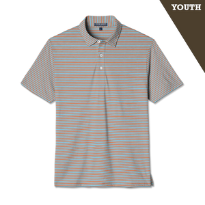 OVER UNDER CLOTHING Kid's Tops BLUE CORAL / YS Over Under Youth Performance Polo || David's Clothing YP04