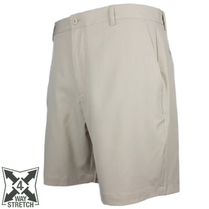OVER UNDER CLOTHING Men's Shorts Over Under Cross Current Performance Khaki Short || David's Clothing
