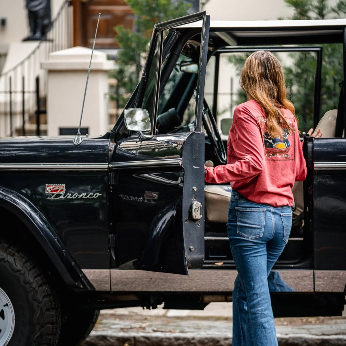 OVER UNDER CLOTHING Men's Tees Over Under L/S Wood Duck Stamp T-Shirt Brick