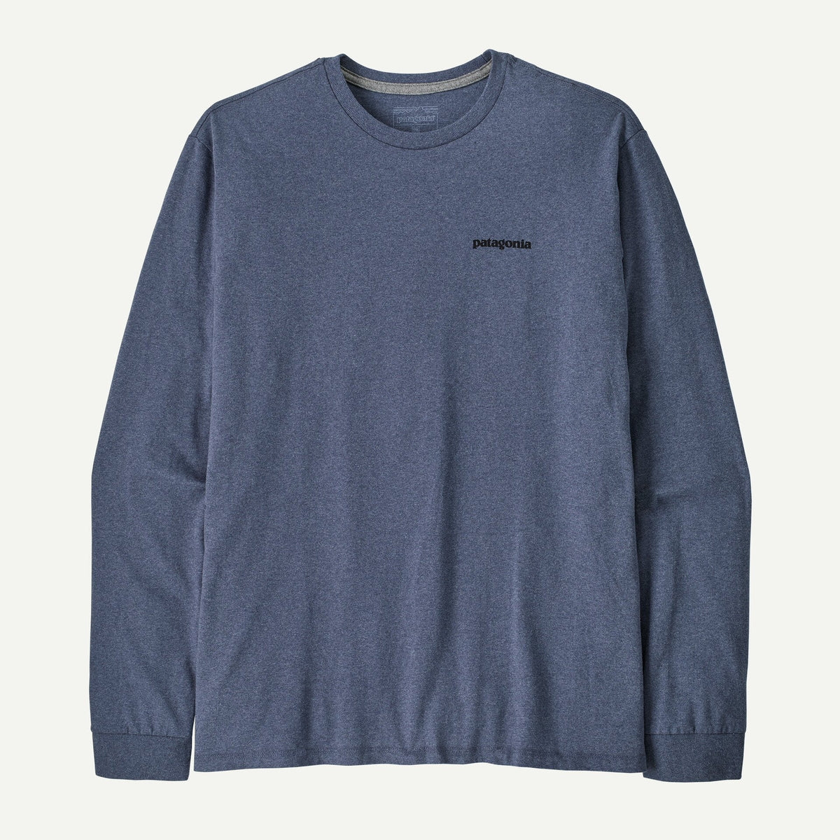 PATAGONIA Men's Tees Patagnia Men's Long-Sleeved P-6 Logo Responsibili-Tee