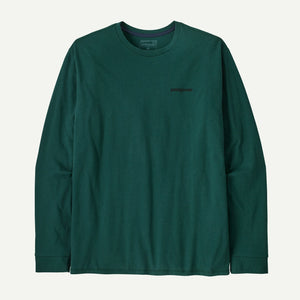 PATAGONIA Men's Tees Patagnia Men's Long-Sleeved P-6 Logo Responsibili-Tee