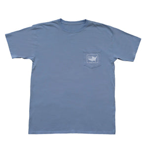PEACH STATE PRIDE Men's Tees Peach State Pride Betsy Ross Flag Short Sleeve Pocket Tee