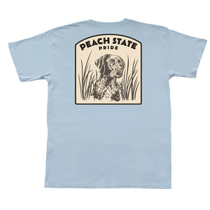 PEACH STATE PRIDE Men's Tees Peach State Pride The Pointer Patch Short Sleeve Pocket Tee