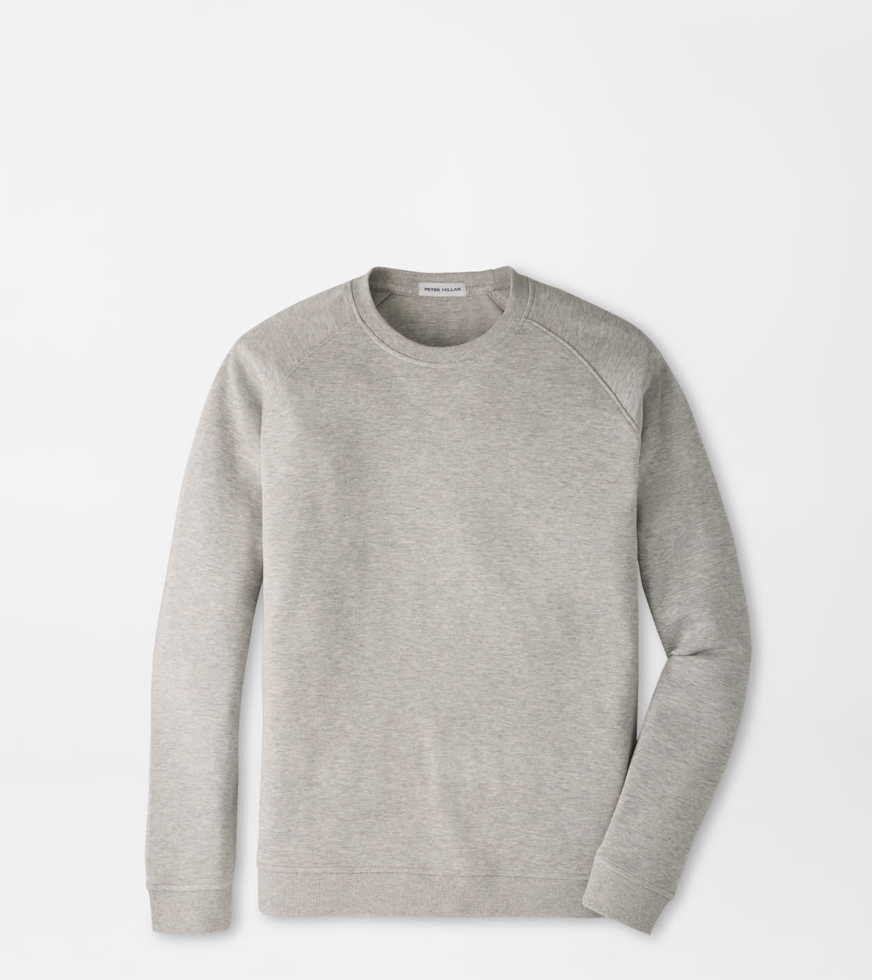 PETER MILLAR LIGHT GREY / S Peter Millar Crown Comfort Knit Crew MF26K48