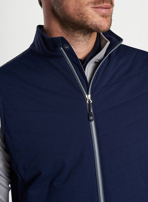 PETER MILLAR Men's Outerwear Peter Millar Fuse Elite Hybrid Vest || David's Clothing
