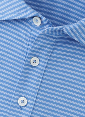 PETER MILLAR Men's Polo Peter Millar Collins Stripe Crown Comfort Cotton Polo