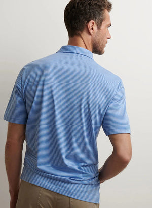 PETER MILLAR Men's Polo Peter Millar Collins Stripe Crown Comfort Cotton Polo