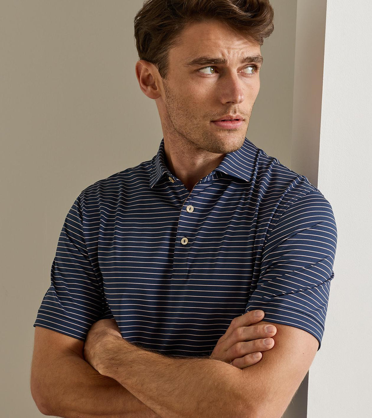 PETER MILLAR Men's Polo Peter MIllar Oaks Performance Jersey Polo