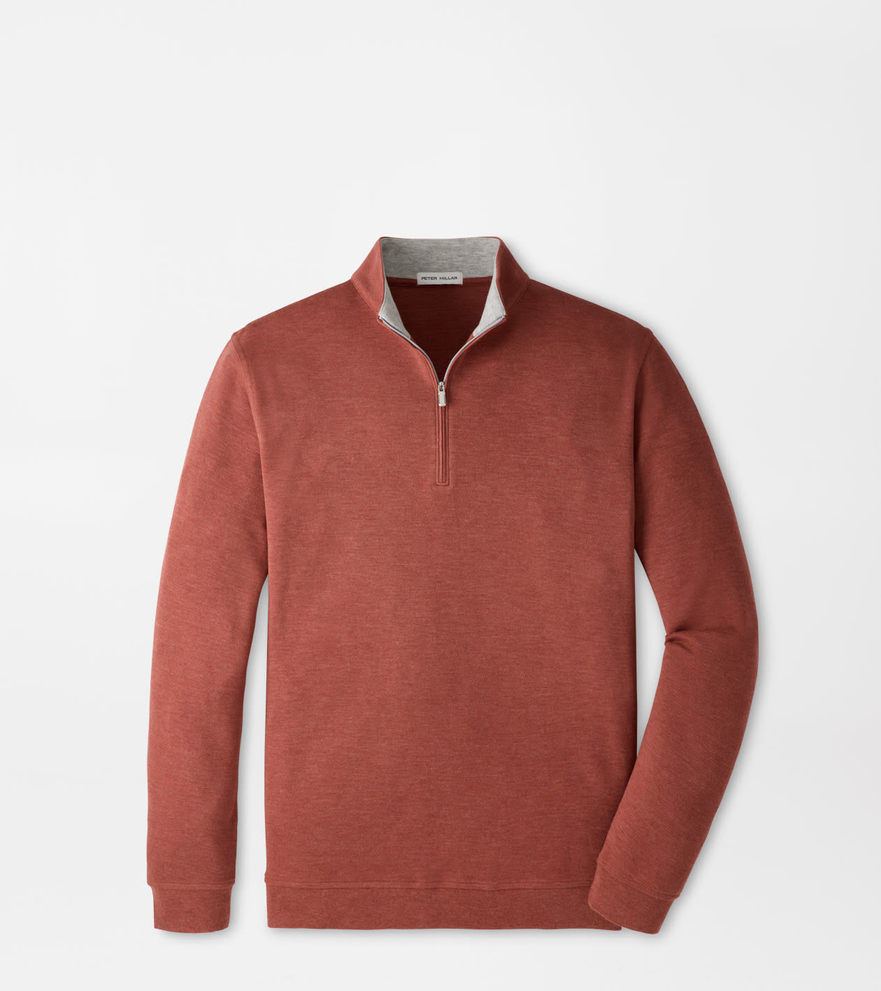 PETER MILLAR Men's Pullovers DARK AMBER / S Peter Millar Crown Comfort Quarter-Zip Pullover MF26K49
