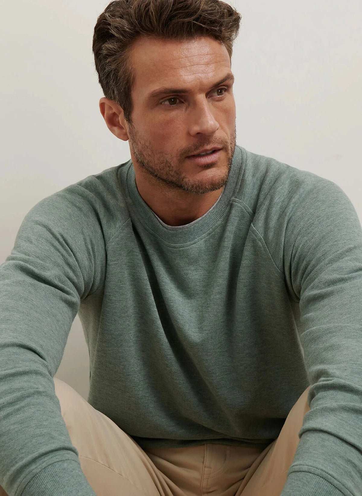 PETER MILLAR Men's Pullovers Peter Millar Crown Comfort Knit Crew