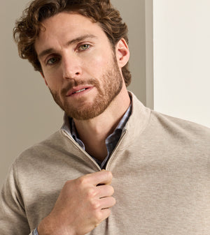 PETER MILLAR Men's Pullovers Peter Millar Crown Comfort Quarter-Zip Pullover